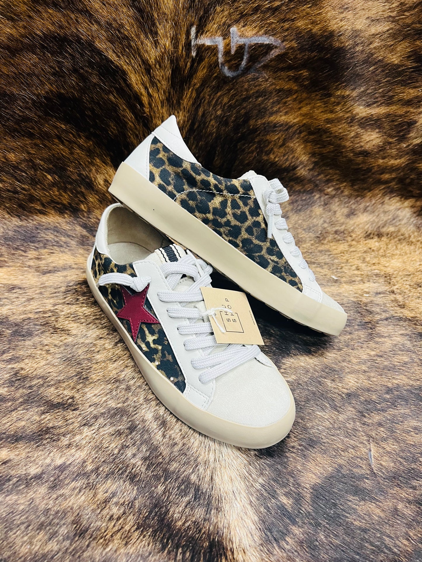 PAULA LEOPARD SNEAKER