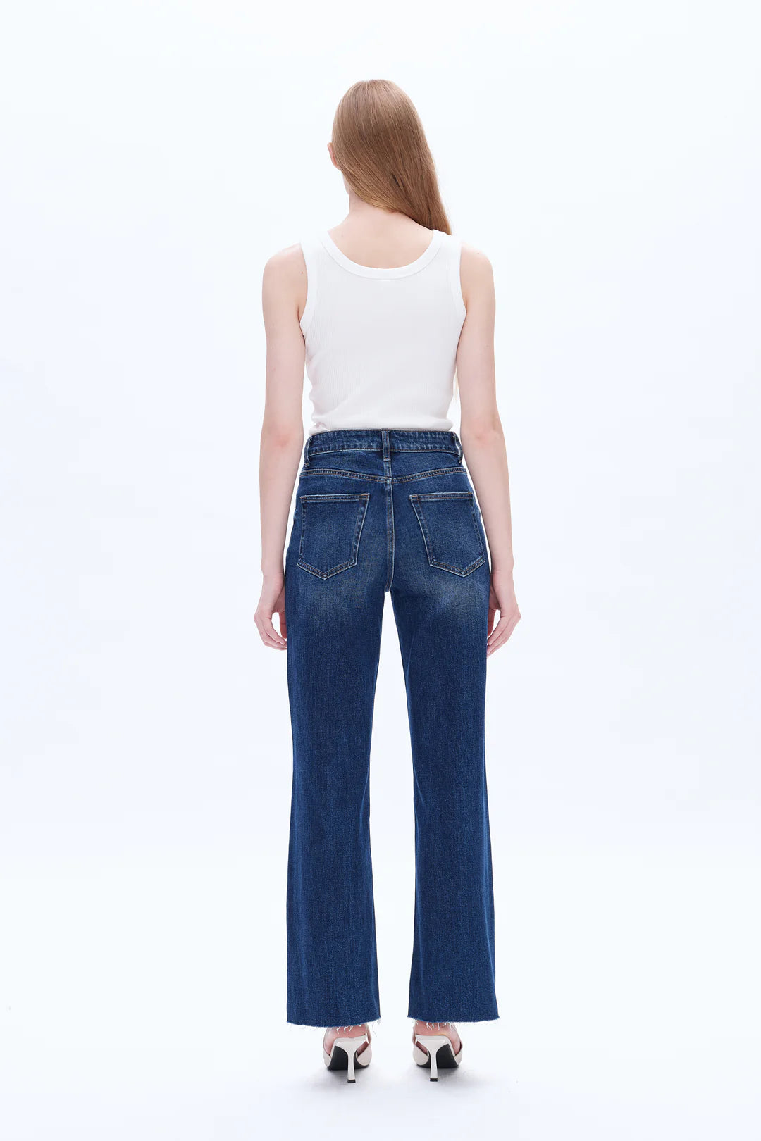 GLACIER HIGH RISE WIDE LEG JEAN