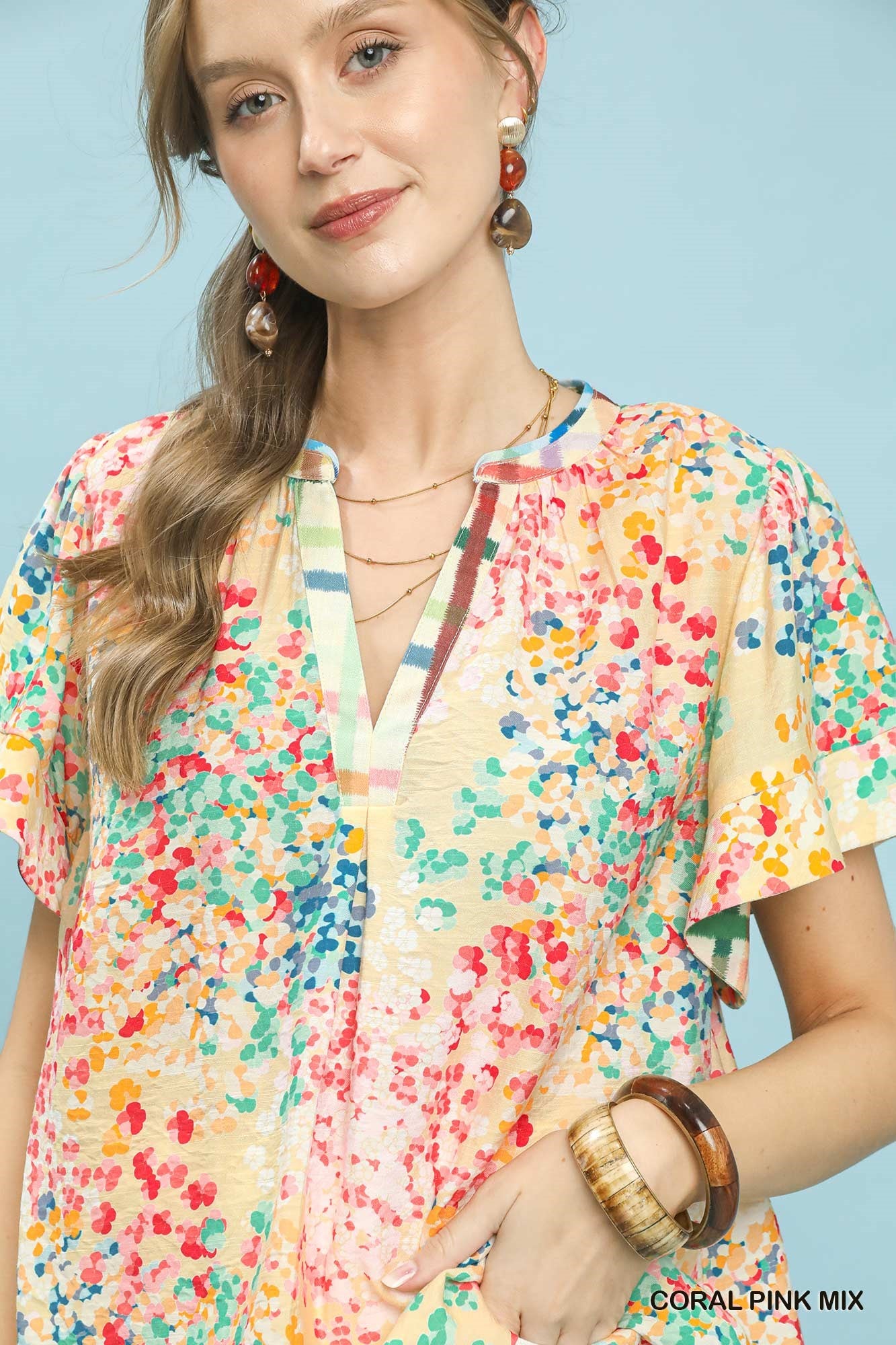 MIX FLUTTER TOP