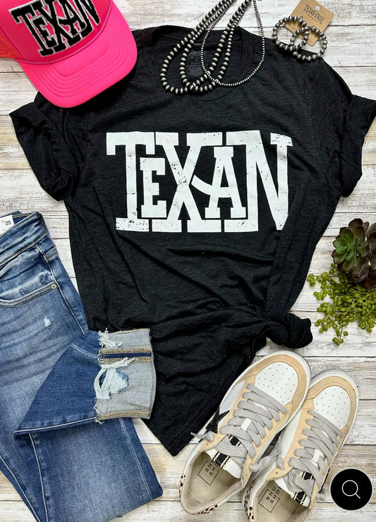 Texan White Ink Tee