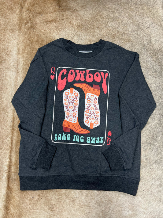 COWBOY QUEEN SWEATER