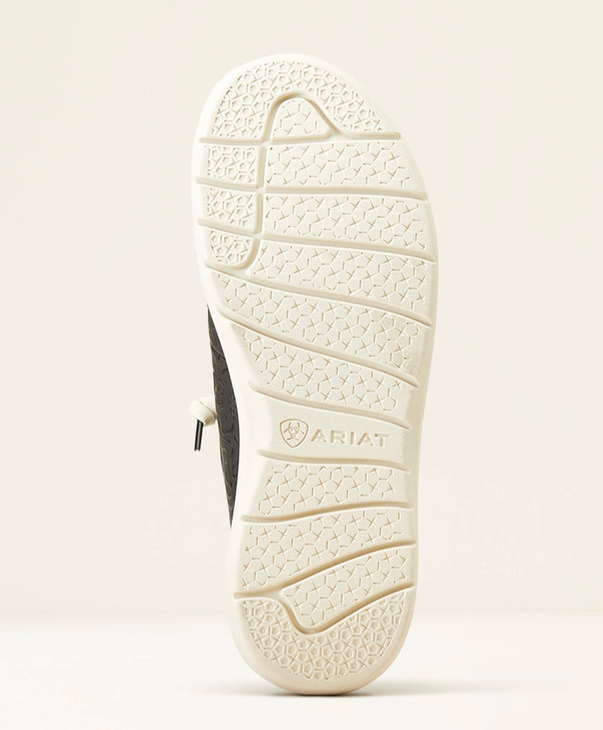 Ariat Wmns Floral Emb. Blk Hilo