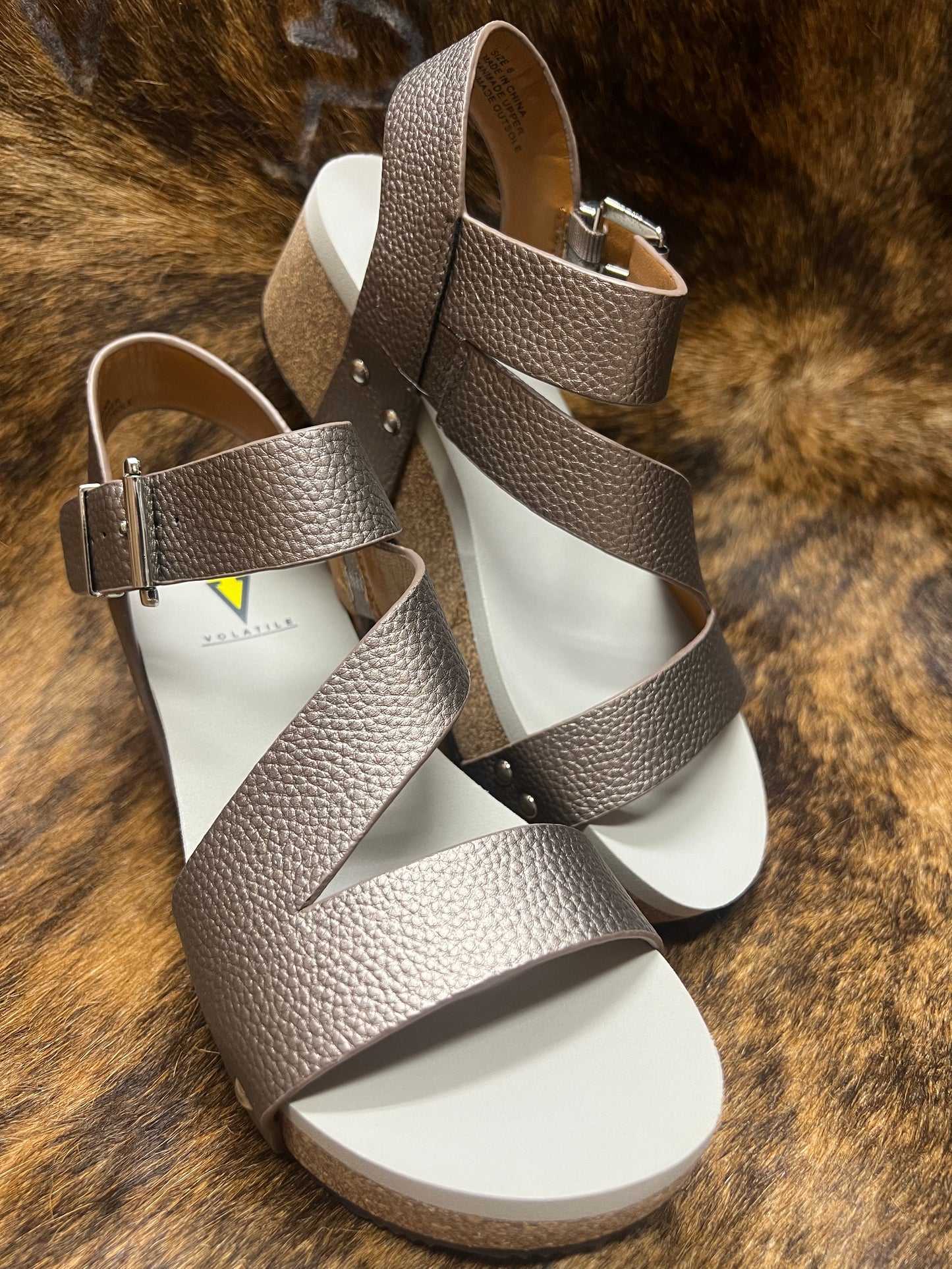 V Biloxi Strappy Wedge