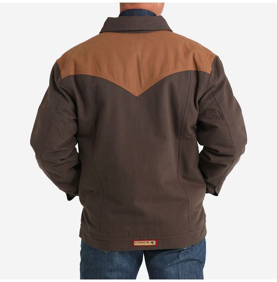 CINCH MNS CANVAS YOKE JACKET