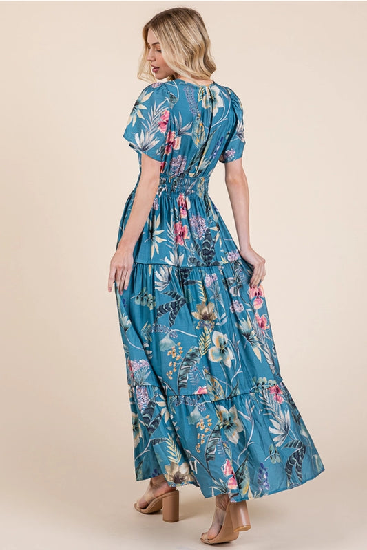 HAVANA FLORAL MAXI DRESS