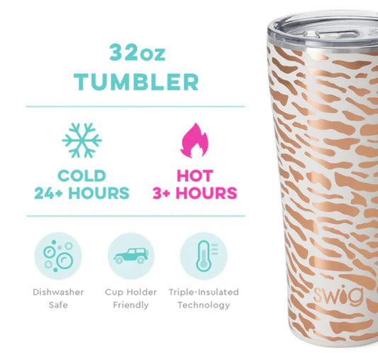 Glamazon Rose Tumbler 32oz