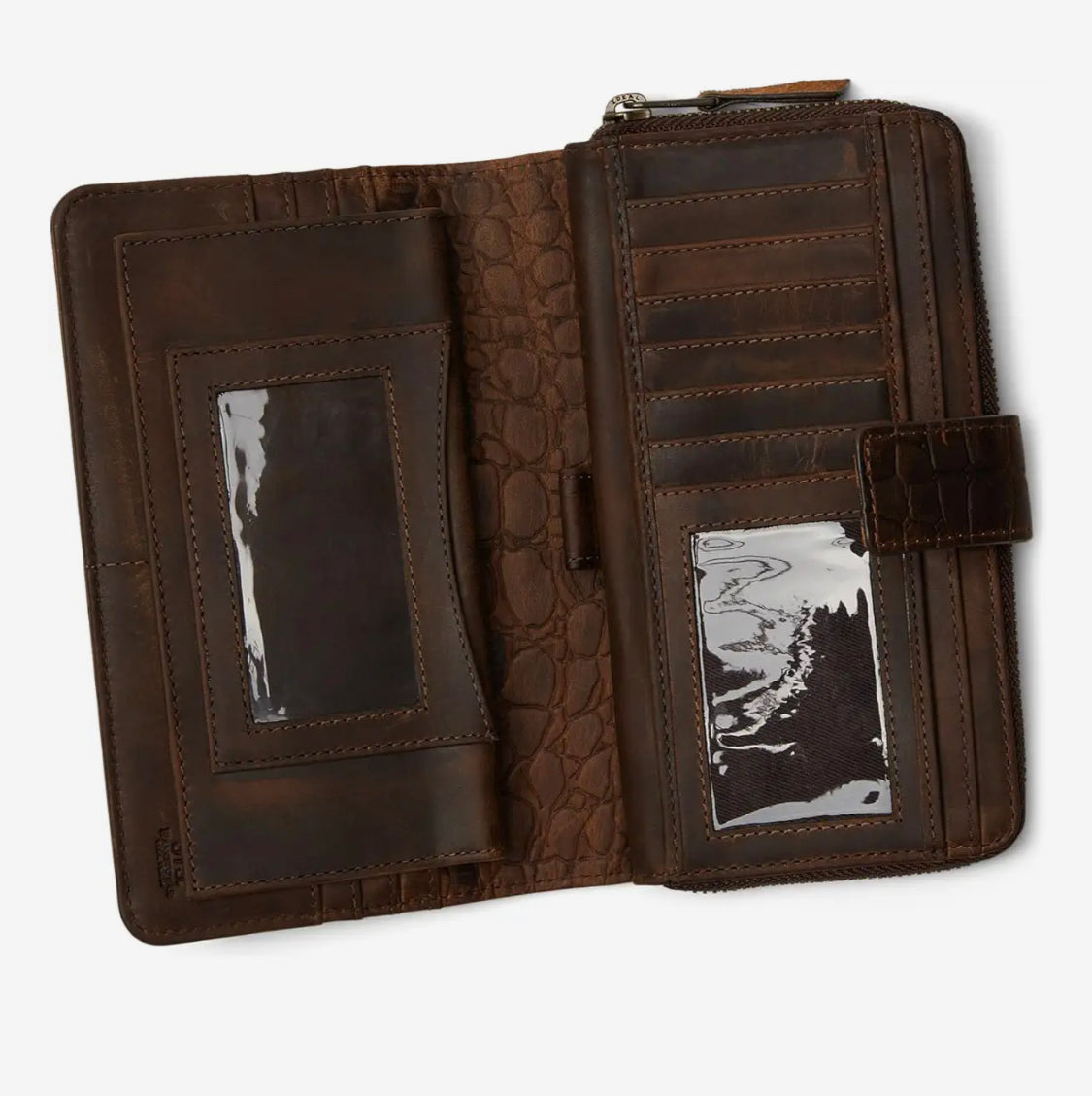 STS Catalina Croc Chelsea Wallet