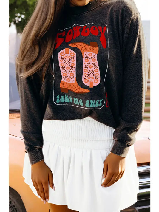 COWBOY QUEEN SWEATER