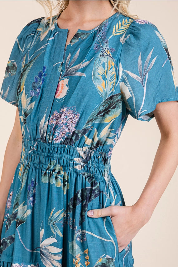 HAVANA FLORAL MAXI DRESS