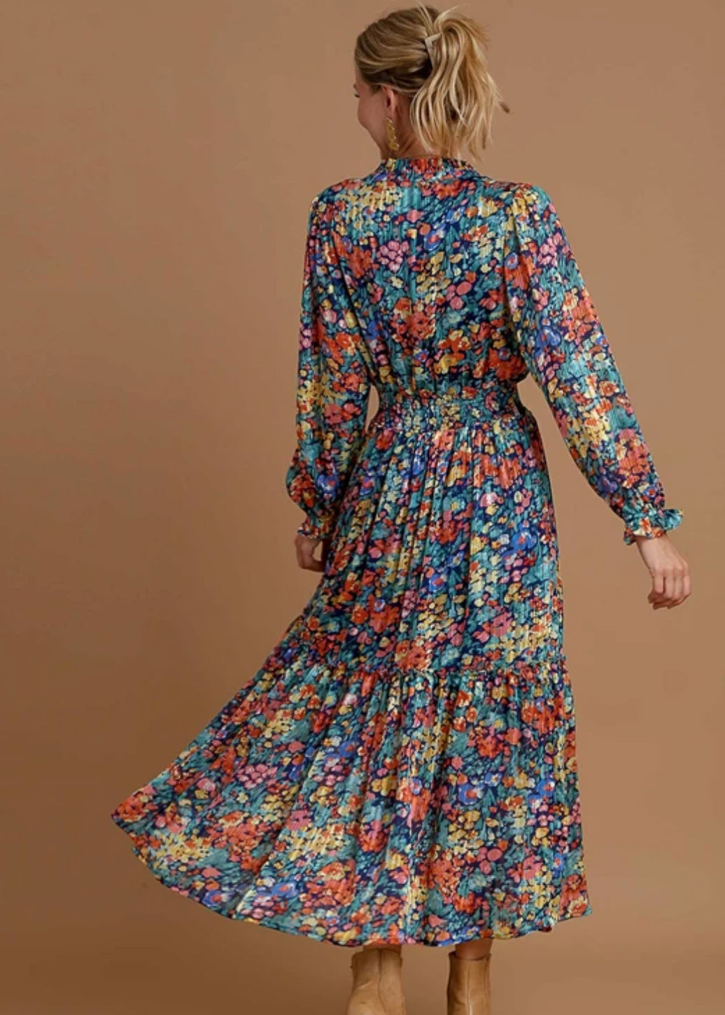Wild Flower Maxi Dress