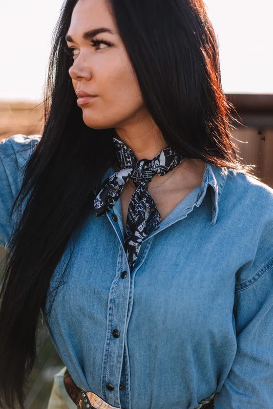 RODEO RAG TEJAS THINGS SMALL WILD RAG