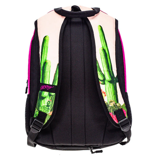 HOOEY ROCKSTAR W/CACTUS PINK PRINT BACKPACK