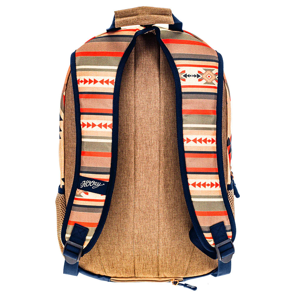 HOOEY ROCKSTAR TAN W/AZTEC BACKPACK