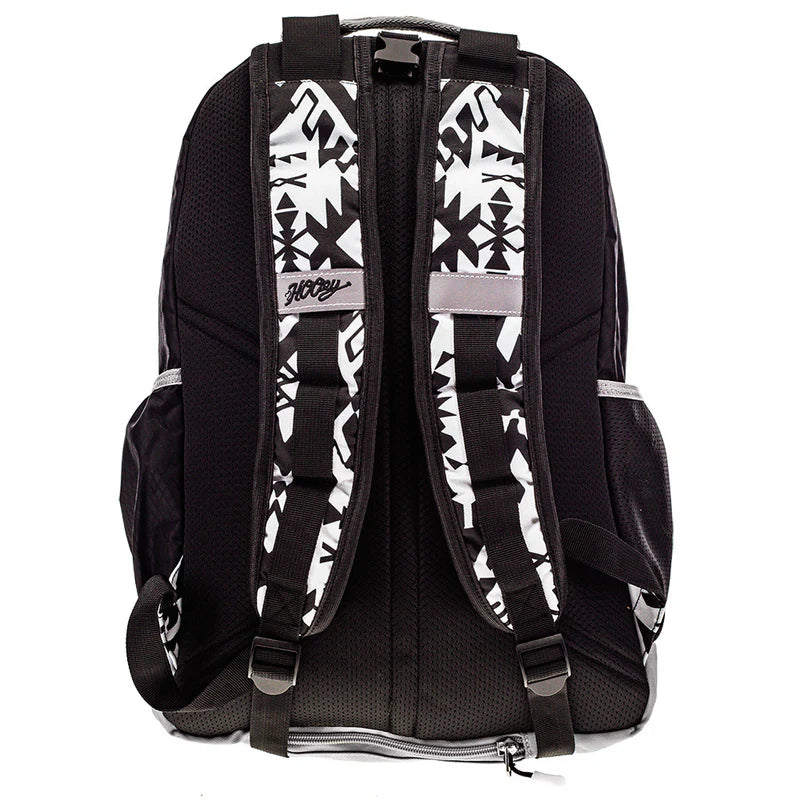 HOOEY OX BLACK/GREY AZTEC BACKPACK