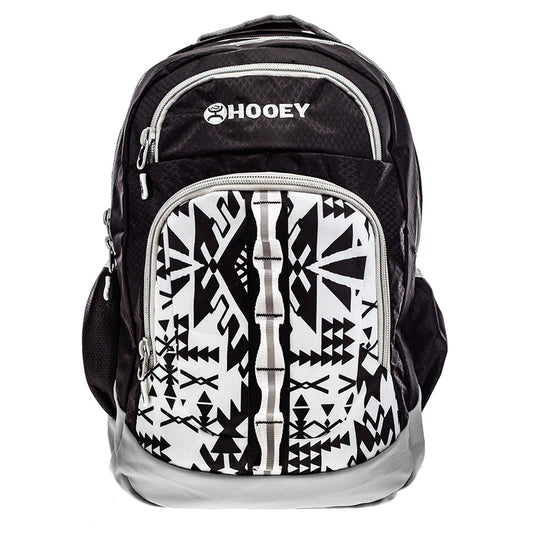 HOOEY OX BLACK/GREY AZTEC BACKPACK