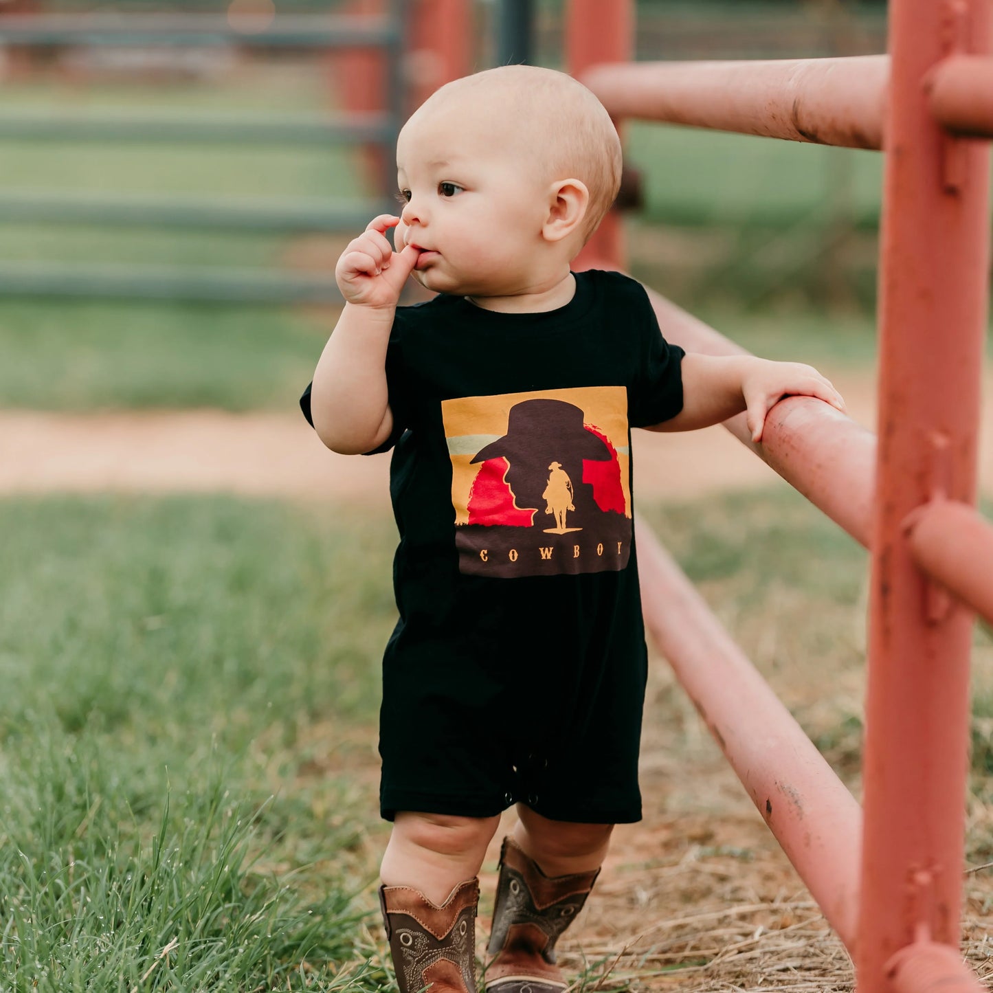 SB COWBOY ROMPER