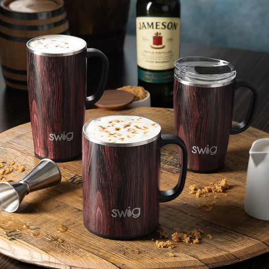 BOURBON BARREL LG MUG 24OZ