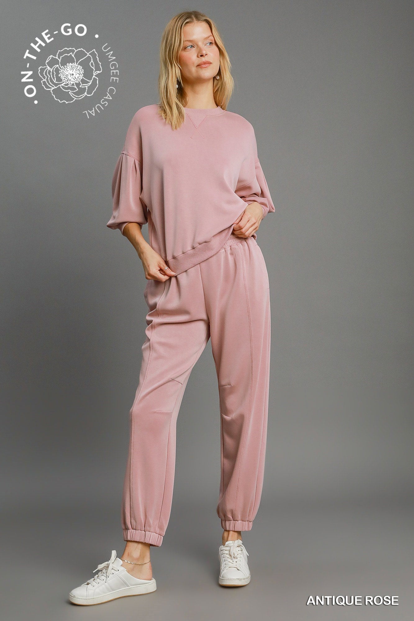 ANTIQUE ROSE SOILD TOP