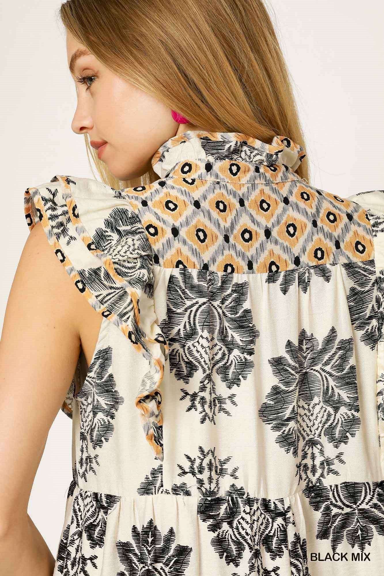 MIDI CONTRAST BINDING DRESS