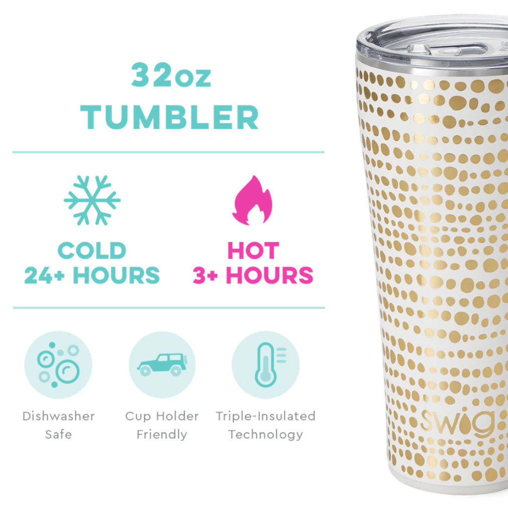 Glamazon Gold Tumbler 32oz