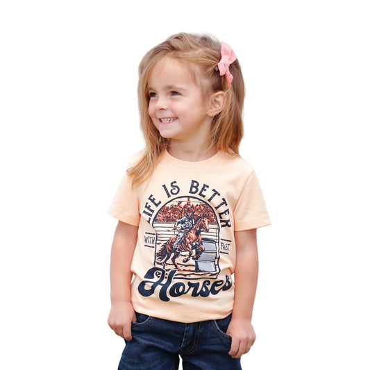 CRUEL TODDLER FAST HORSE TEE