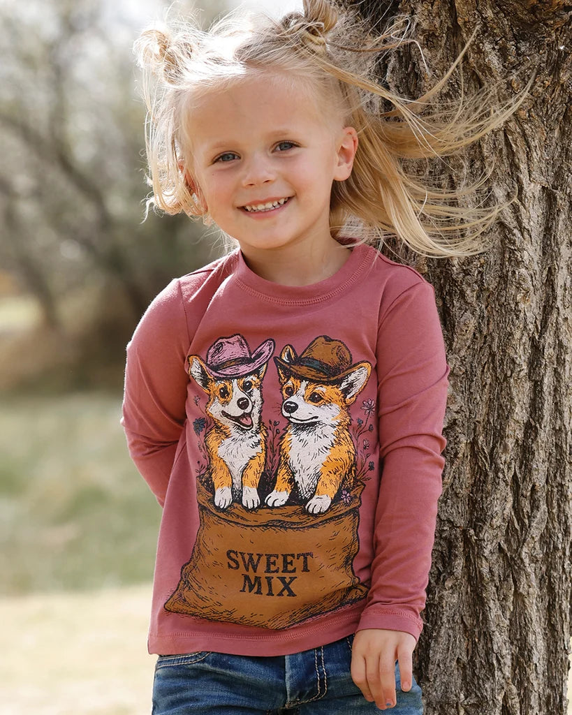 TODDLER PINK LONG SLEEVE