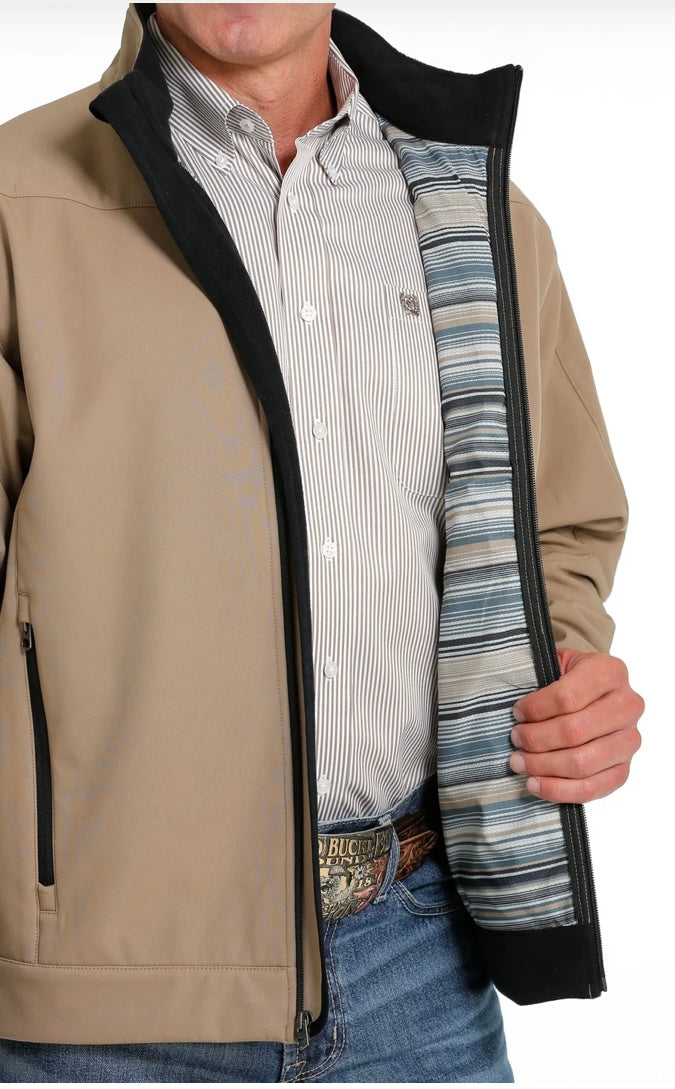 Cinch Mn Brown/Black Logo Jacket