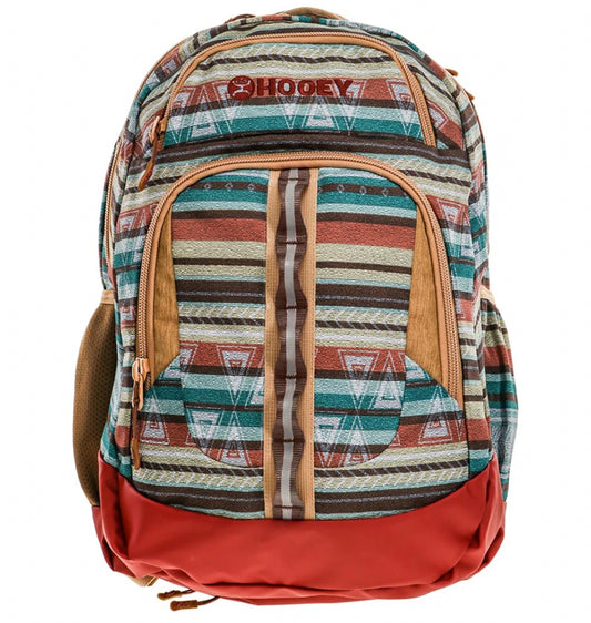 Hooey OX Serape/Burgundy Backpack