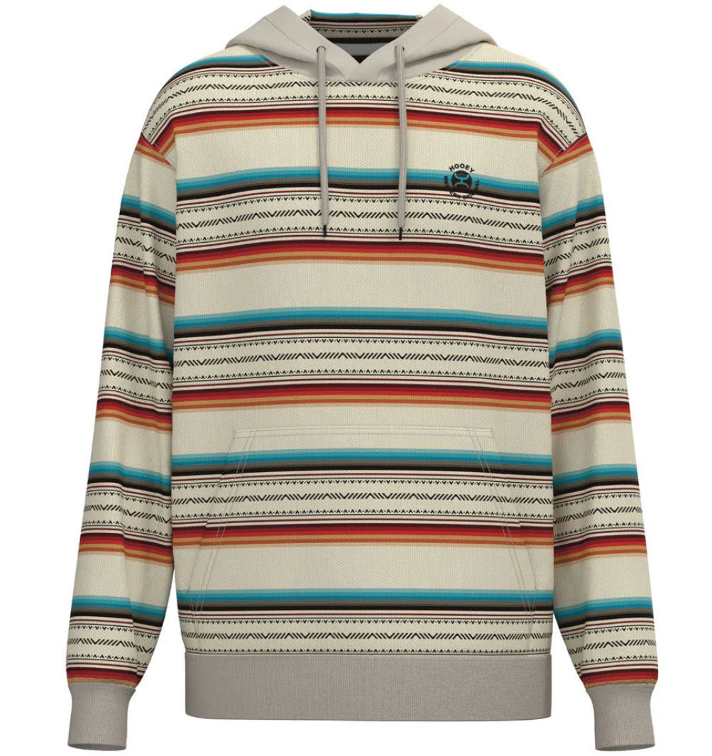 Hooey Mesa Cream/Serape Hoody