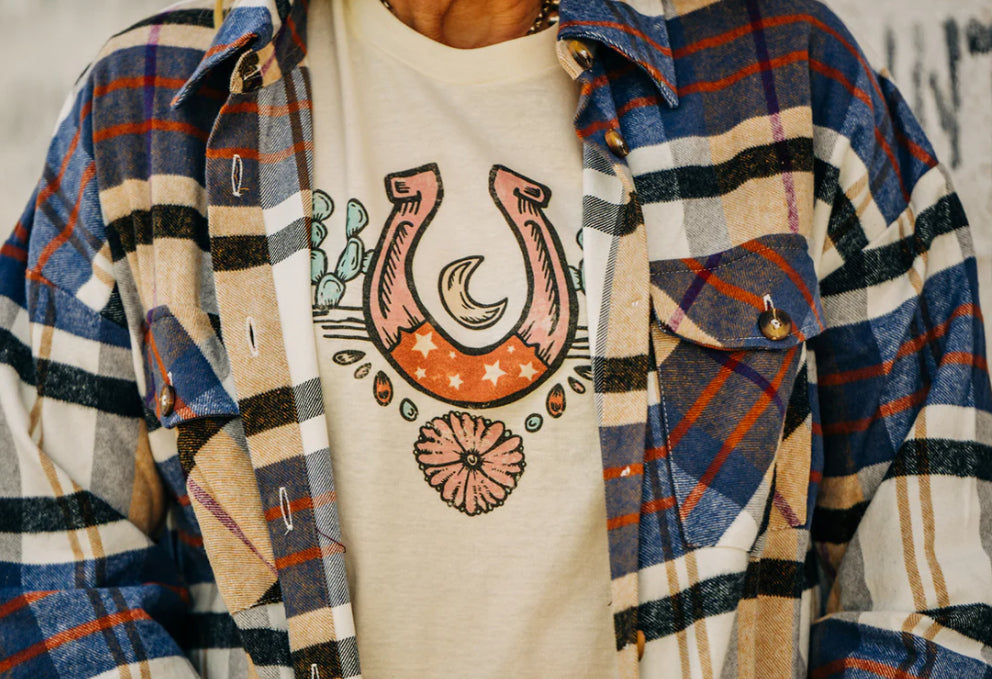Cowgirl Luck SS Tee