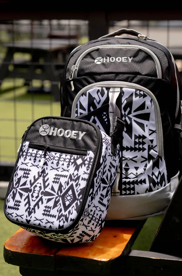 HOOEY WHITE/BLK LUNCH BOX