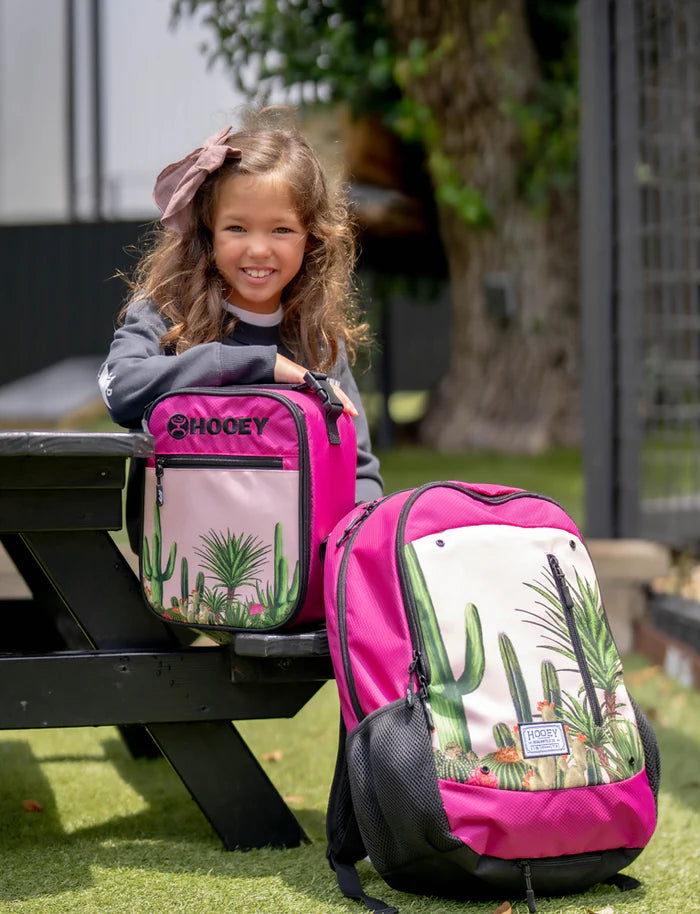 HOOEY ROCKSTAR W/CACTUS PINK PRINT BACKPACK
