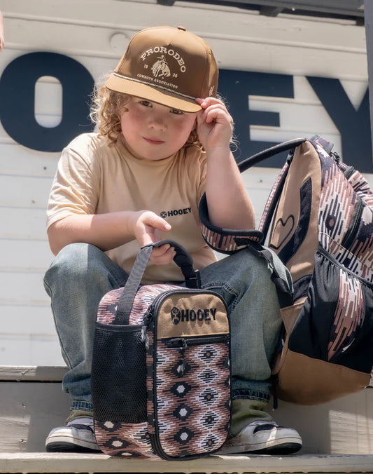 HOOEY BLK/TAN AZTEC LUNCH BOX
