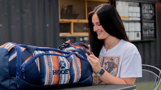 HOOEY COMPETITOR SERAPE/NAVY DUFFLE