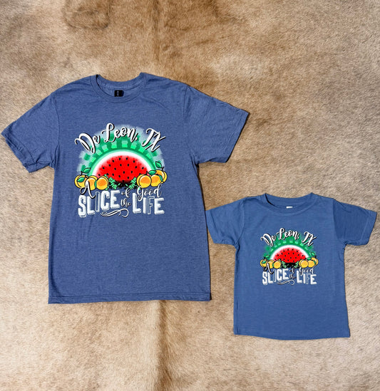 ADULT SLICE OF THE GOOD LIFE TEES