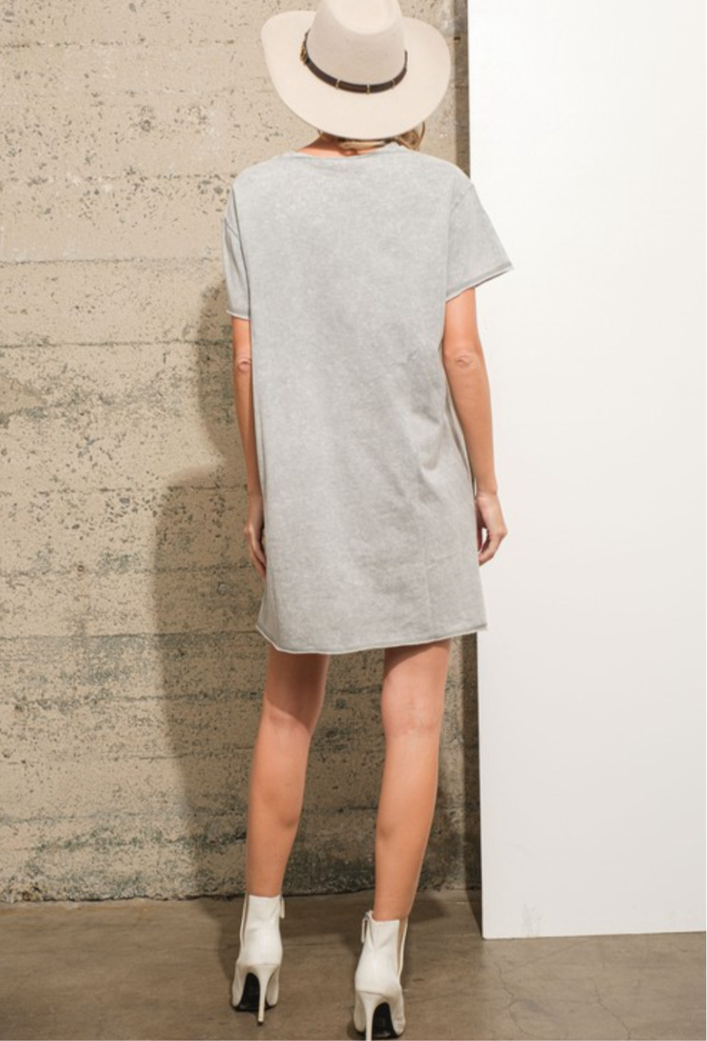 Western Stitch T-Shirt Dress