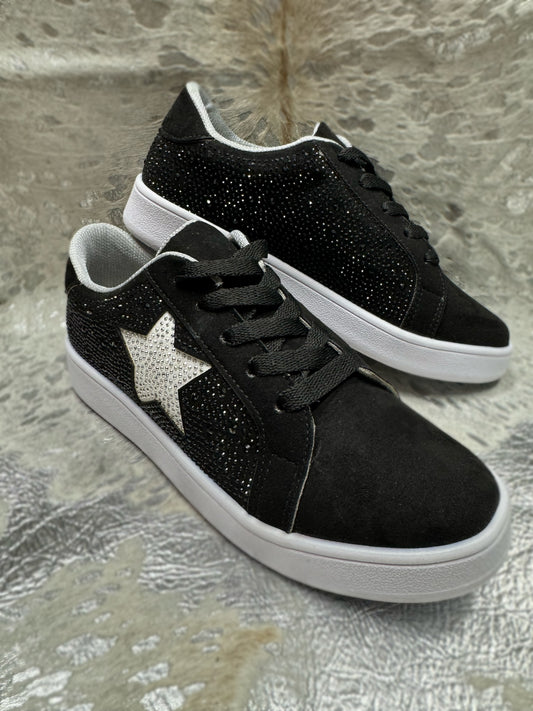 MAKERS RHINESTONE SNEAKERS