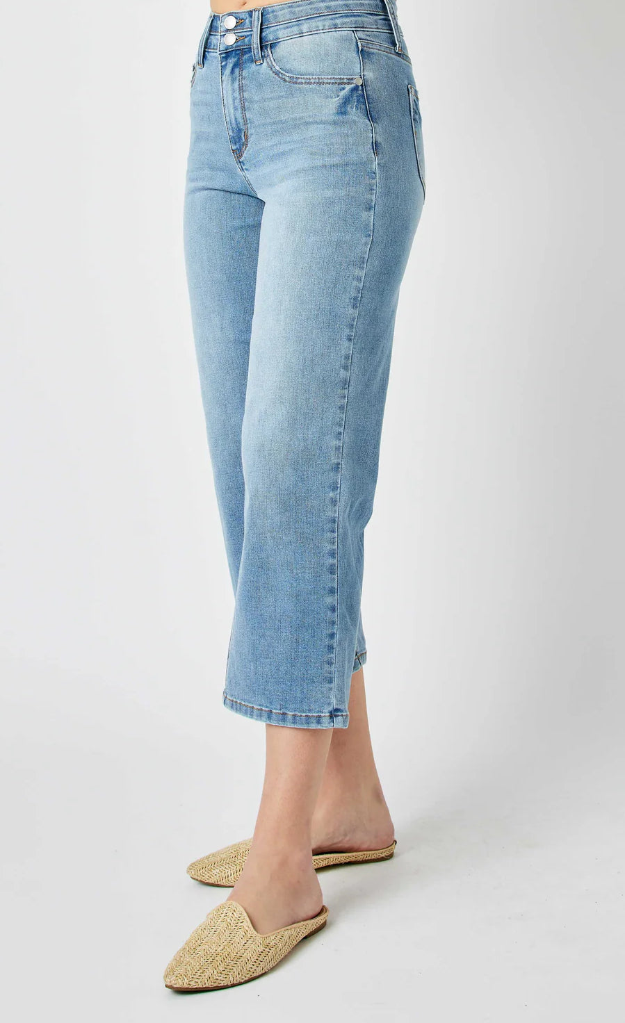 Judy Blue Hi-Waisted Crop Jean