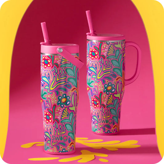 FLORA ROSA TO-GO TUMBLER 30OZ