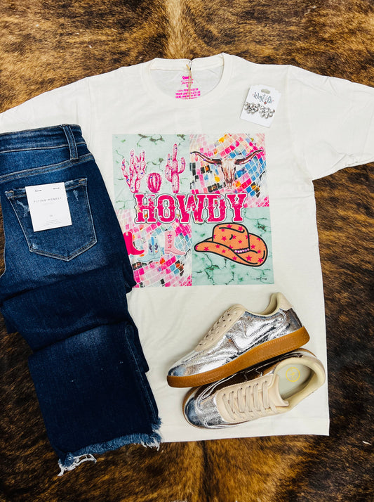 DISCO HOWDY TEE
