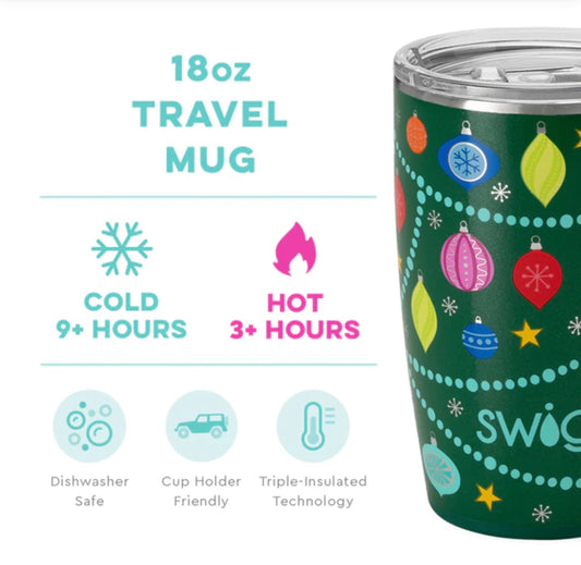 O Christmas Tree Travel Mug 18oz