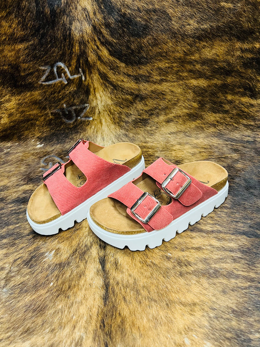 VERY G JAZMIN RUST SANDAL