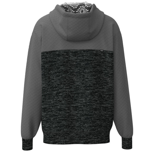 JIMMY MENS BLACK/GREY HOODY