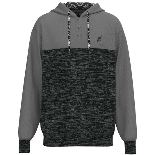 JIMMY MENS BLACK/GREY HOODY
