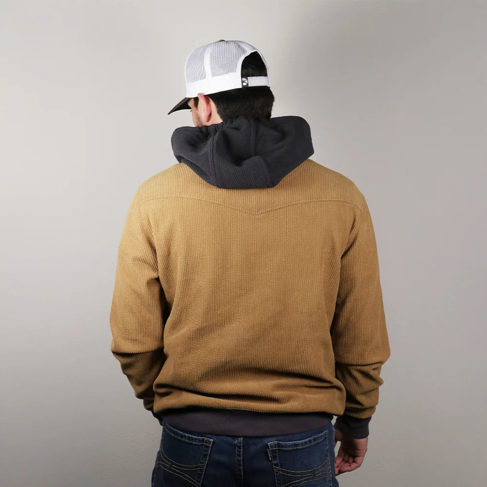 MENS COWBOY CURDUROY HOODIE