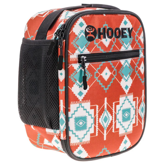 HOOEY RUST/TEAL LUNCHBOX