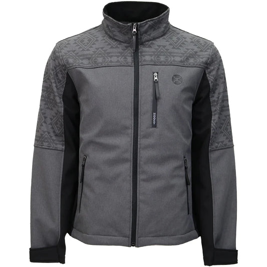 JACKSON MENS YOKE GREY JACKET