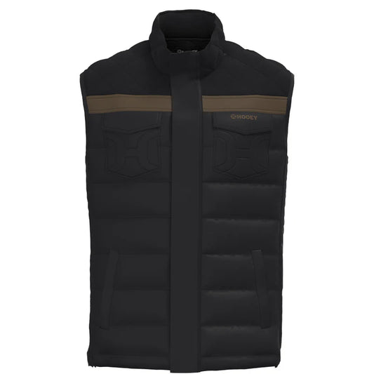 YOUTH BANFF BLACK PUFFER VEST
