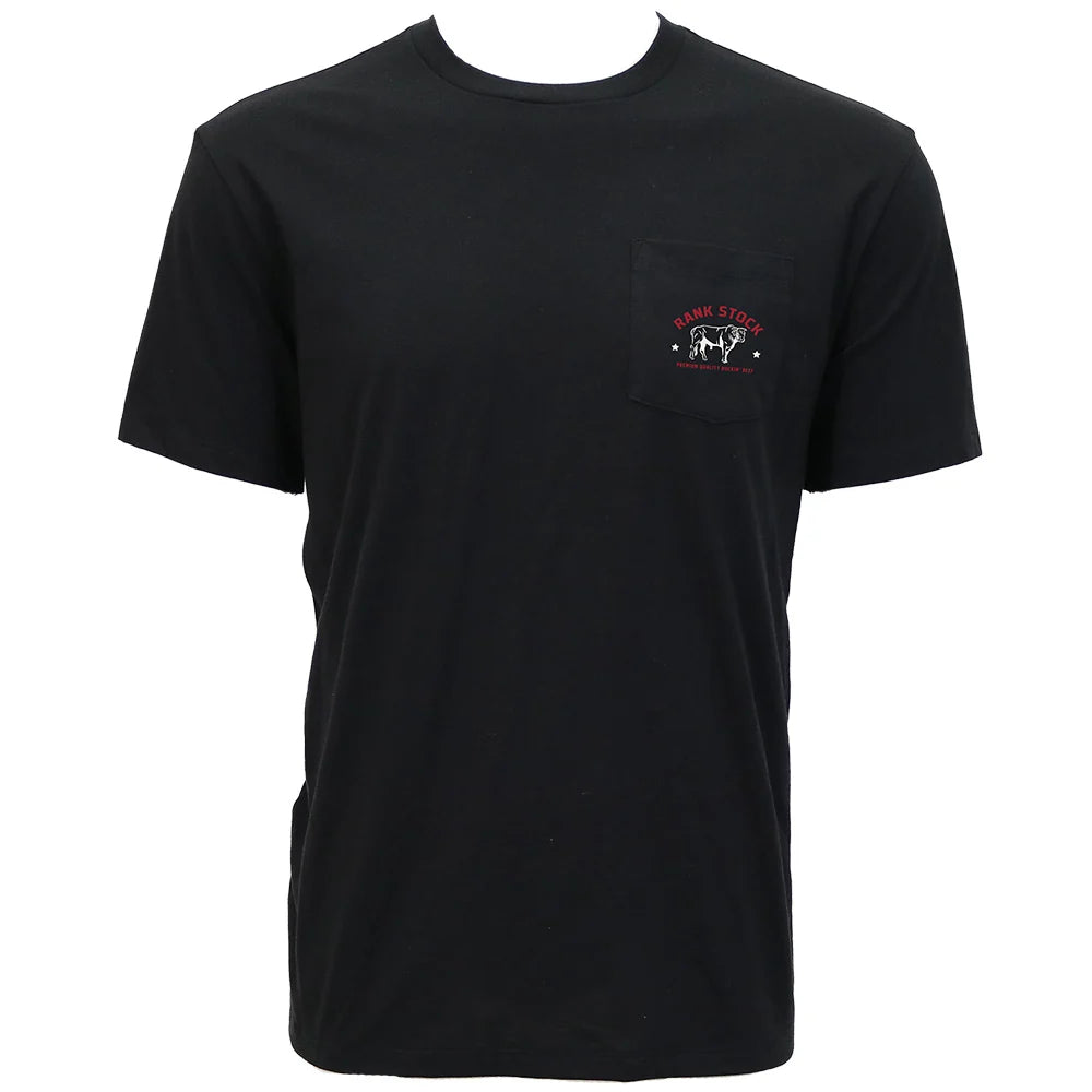 MENS CHARBRAY RANK STOCK TEE