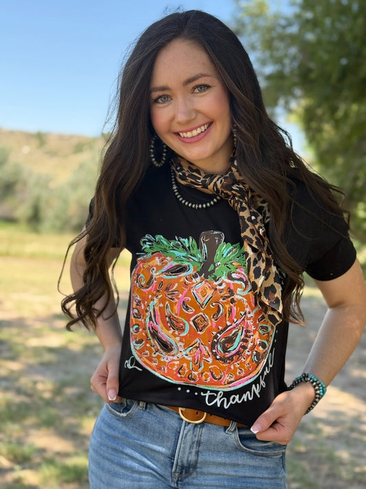 THANKFUL PUMPKIN CREW TEE